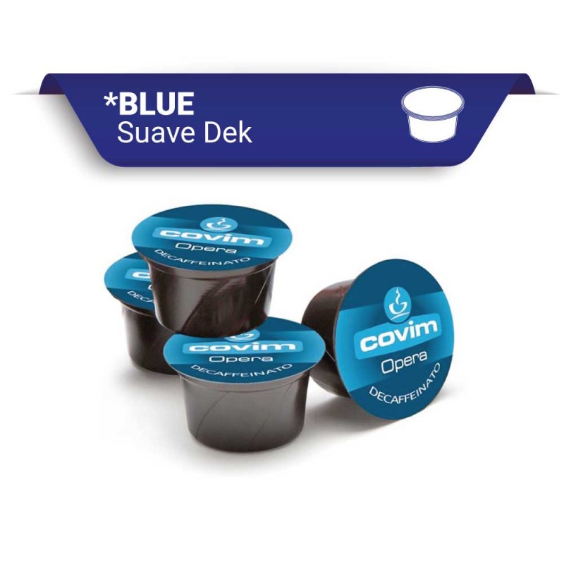 Covim miscela Suave Dek compatibile Lavazza Blue / In Black 100pz