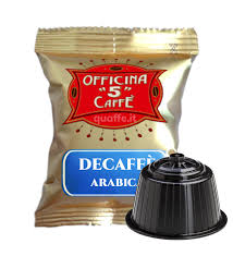 Decaffeinato 100% Arabica Officina 5 Caffè compatibile Dolce Gusto 50pz