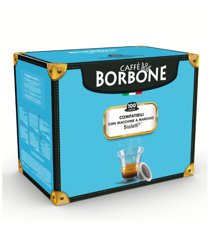 Caffè Borbone compatibile Bialetti miscela Red 100pz