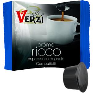 Caffè Verzi niscela Ricco 80pz compatibile Lavazza Blue / InBlack