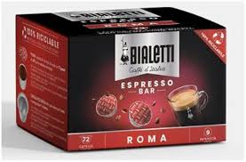 Bialetti originale miscela Roma 72 pz